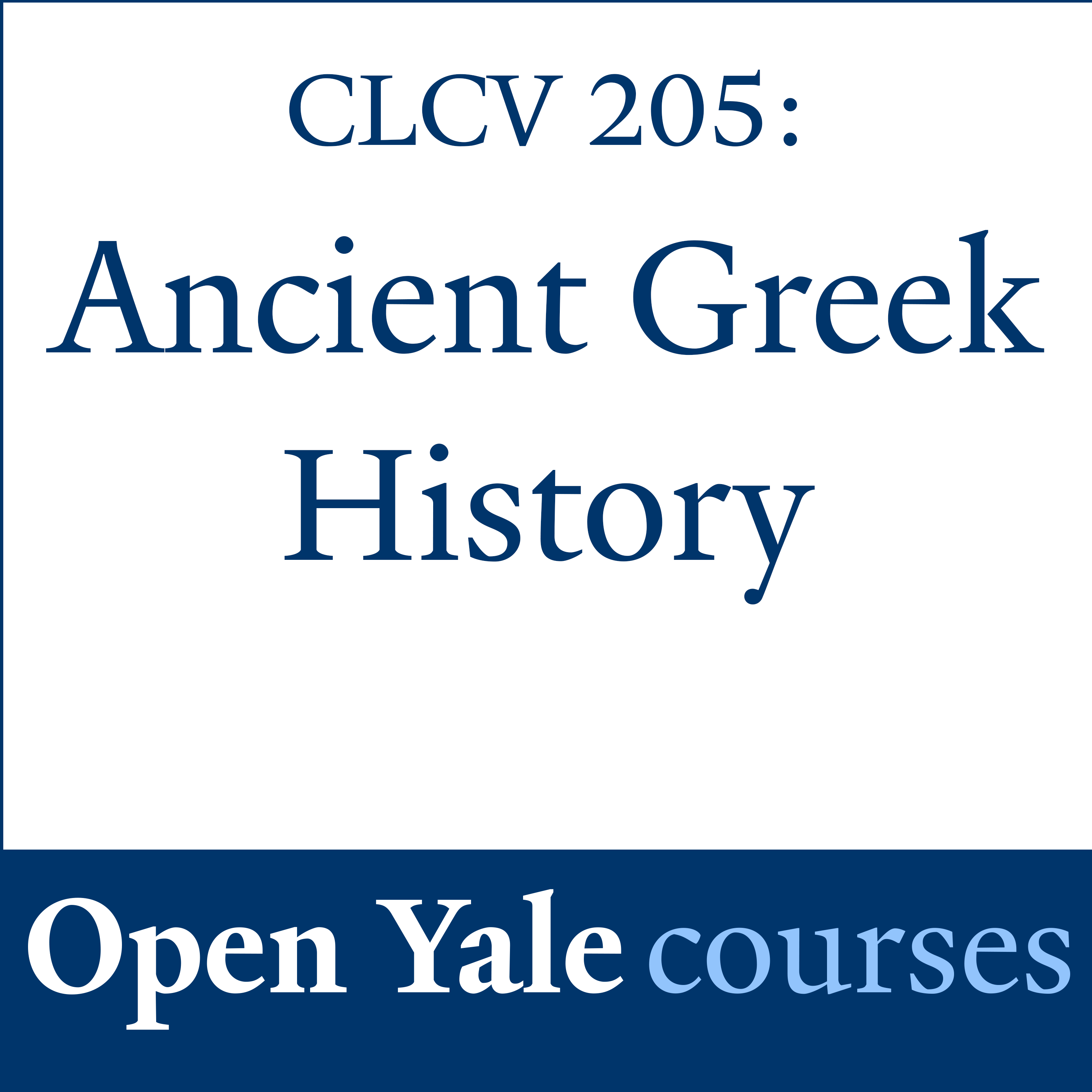 Ancient Greek History podcast artwork