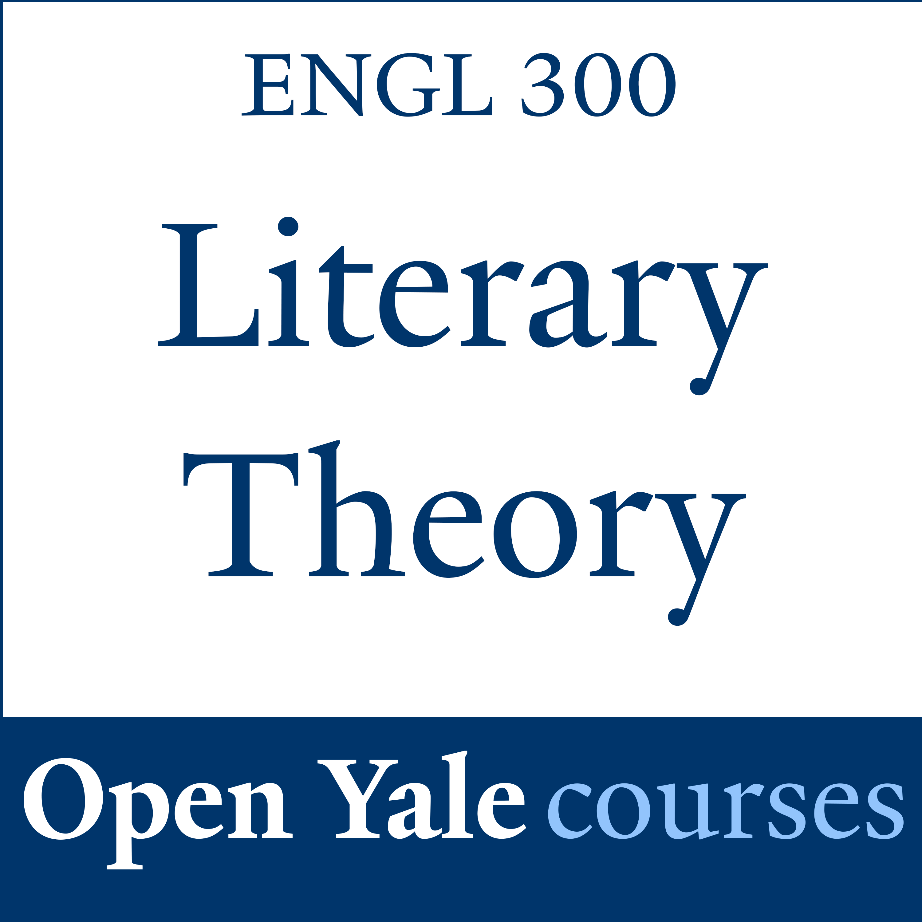 Literary Theory podcast artwork